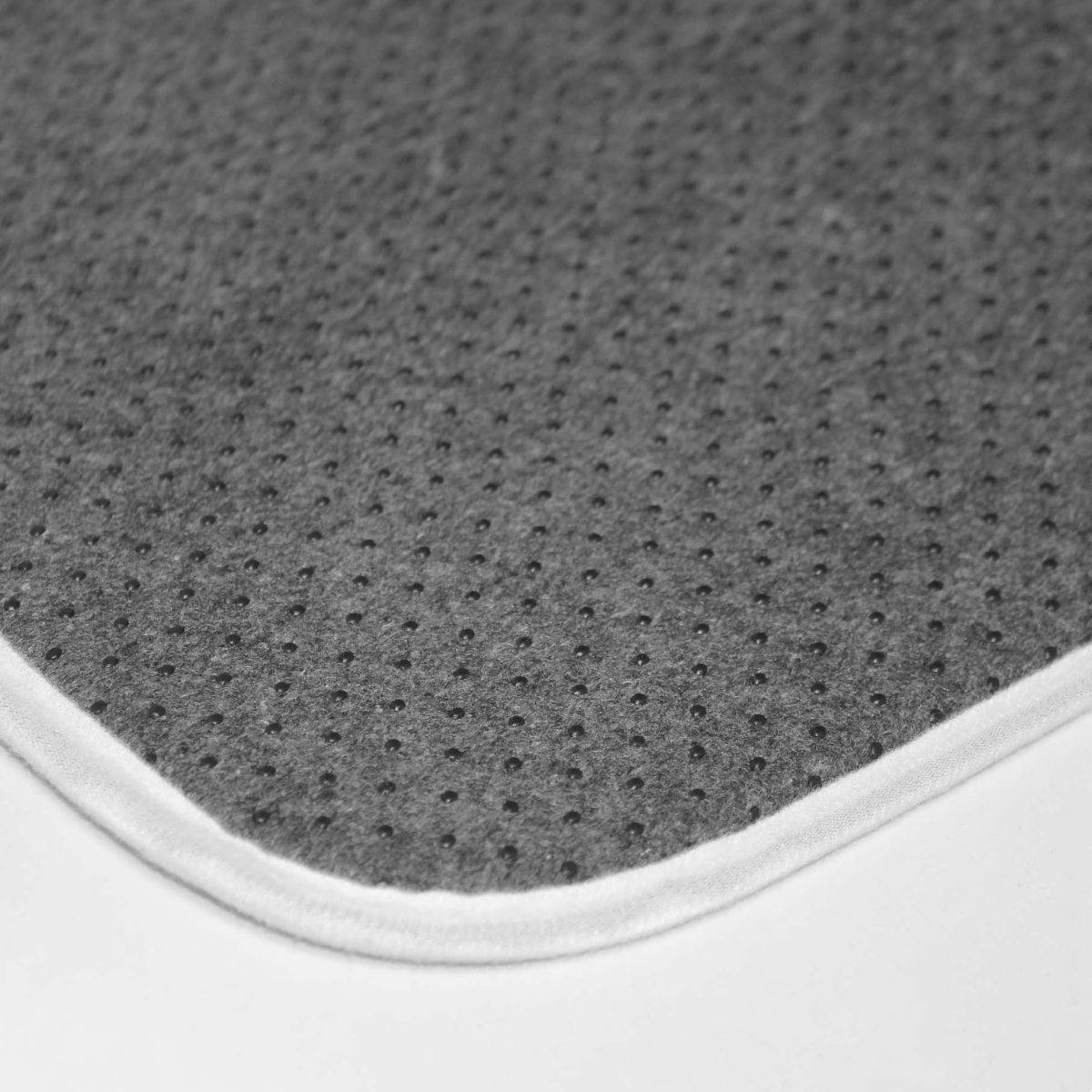 Tapis Contour WC "Plumiss" 45x45cm Multicolore - Image 4