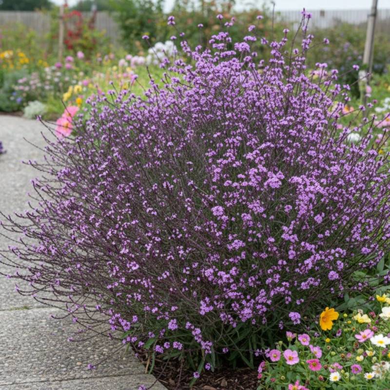 Verveine officinale Bampton à fleurs Blanche/ - feuillage Persistant - Godet