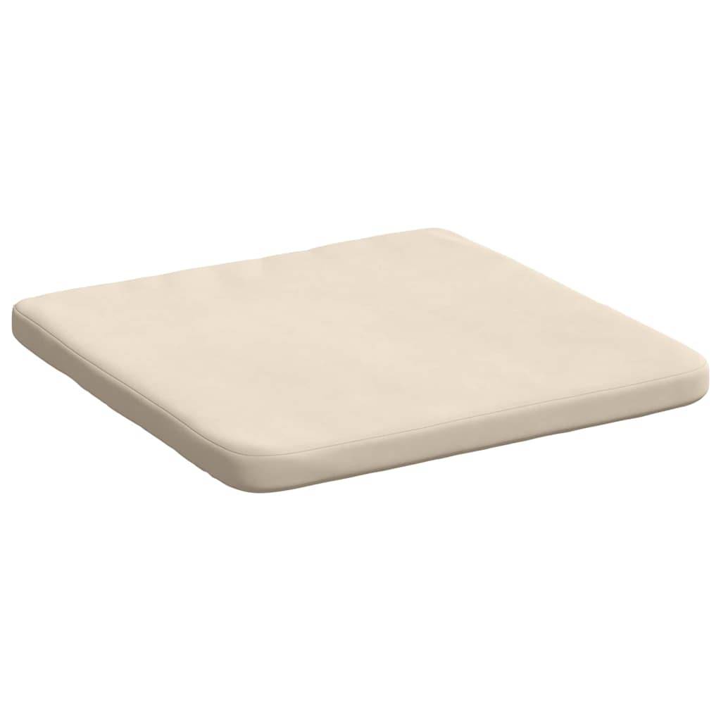 Coussins de siège 4 pcs Beige 40 x 40 x 3 cm Maison Chic - Image 5