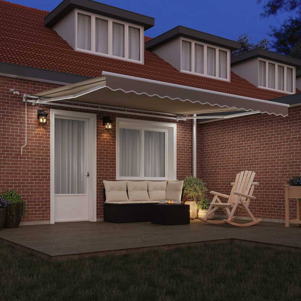 Prolenta Premium - Store banne aluminium thermolaqué beige 380 x 20 cm - Prolenta premium p3480.3 - Image 3