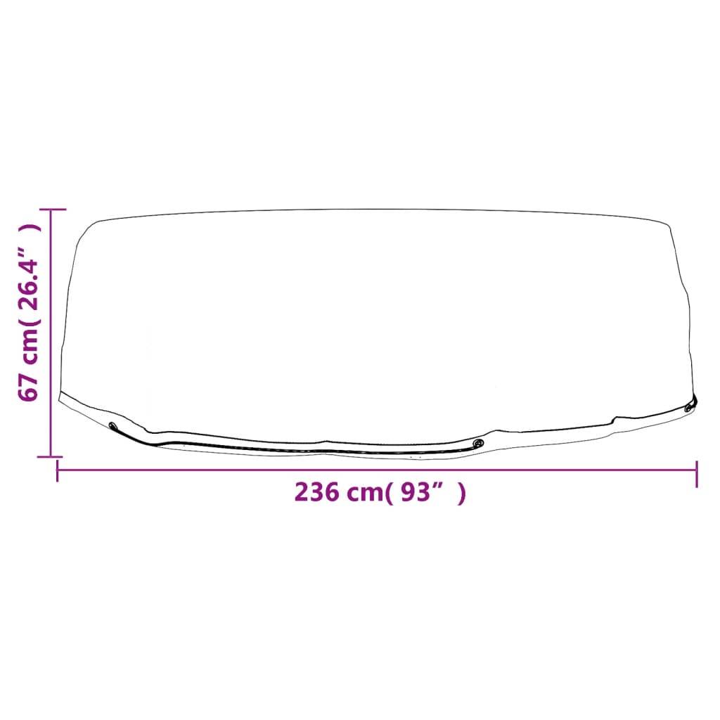 Maison Chic - Housse de protection | Couvercle de protection | Housses pour salon îlot 2 pcs 10 œillets Ø236x67 cm rond Maison Chic - Image 7