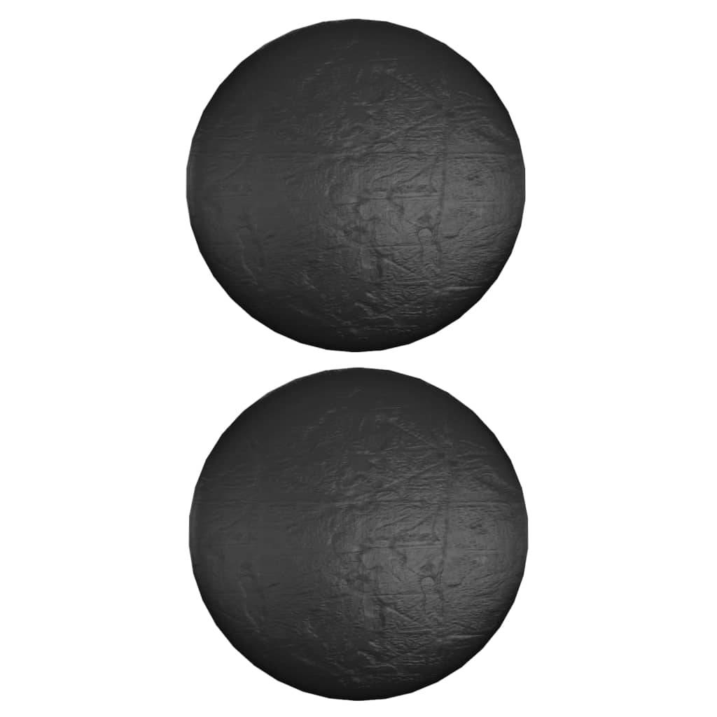 Maison Chic - Housse de protection | Couvercle de protection | Housses pour salon îlot 2 pcs 10 œillets Ø236x67 cm rond Maison Chic - Image 3
