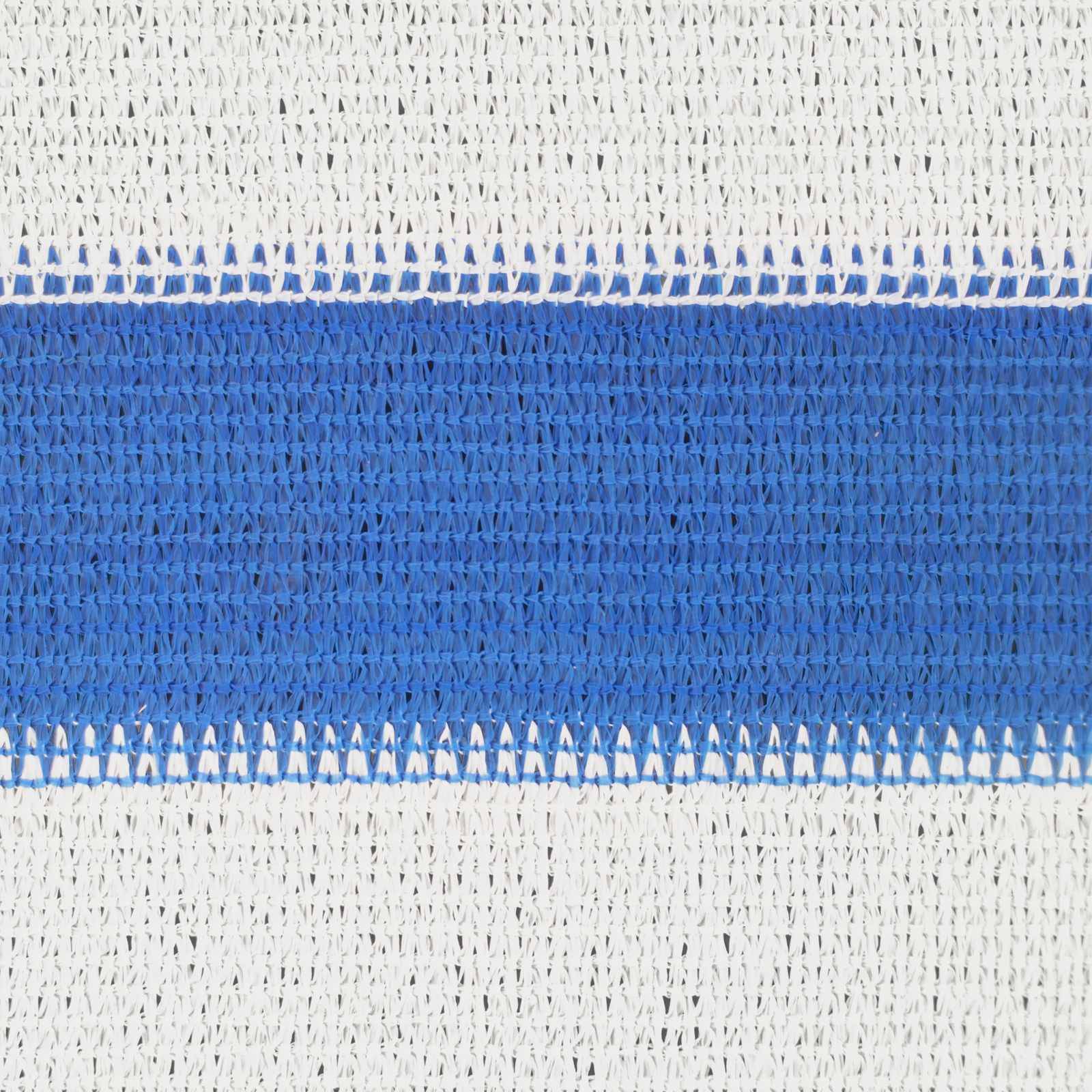 Voile d'ombrage HDPE bleu et blanc 500 x 500 cm - PANGIVO - Image 6
