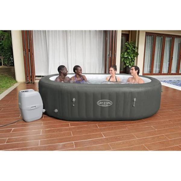Bestway - Spa gonflable BESTWAY - Lay-Z-Spa Mauritius - Avec Wifi - Airjet 180 Airjets - 270 x 180 x 71 cm - 5 a 7 places - Rectangulaire - Image 4