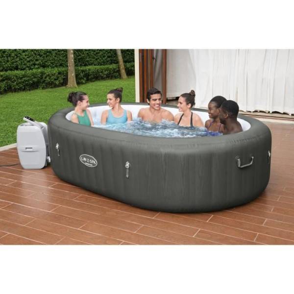 Bestway - Spa gonflable BESTWAY - Lay-Z-Spa Mauritius - Avec Wifi - Airjet 180 Airjets - 270 x 180 x 71 cm - 5 a 7 places - Rectangulaire - Image 2