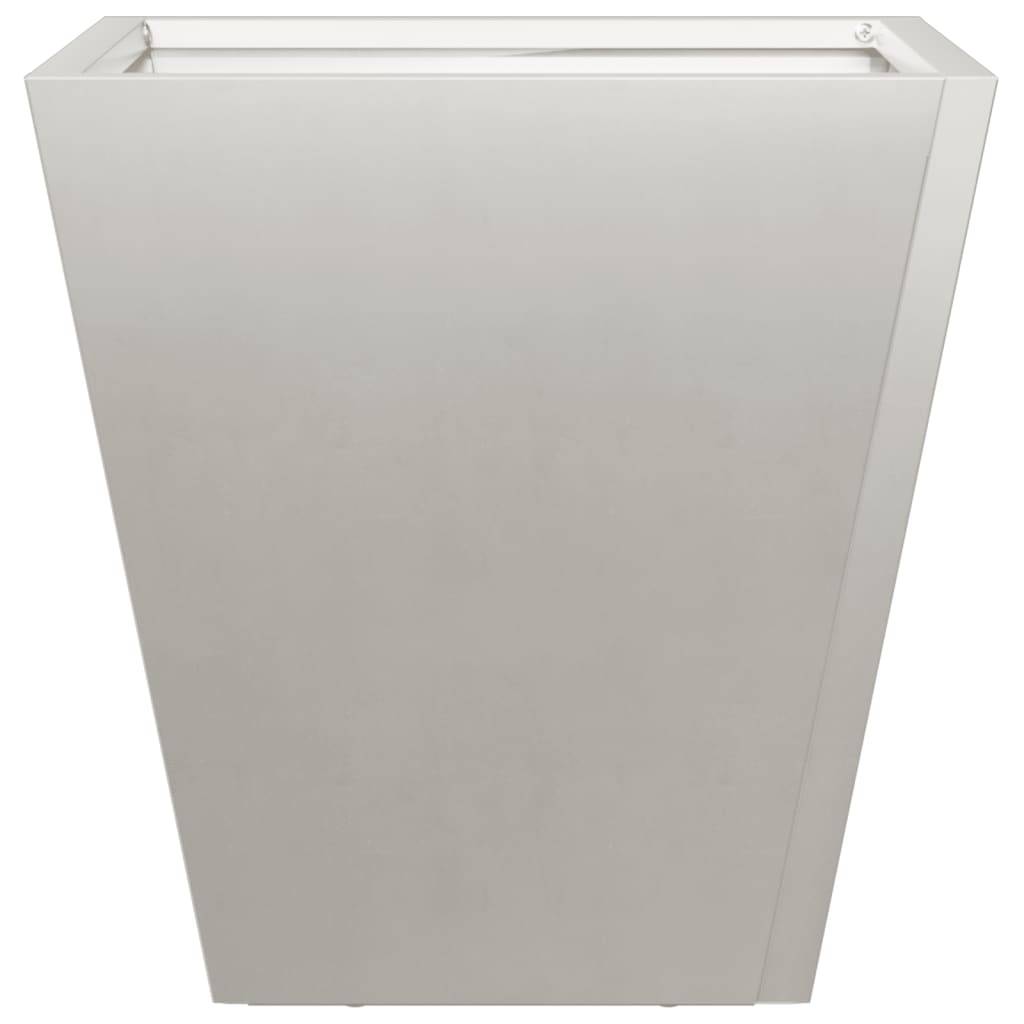 Vidaxl - Jardinières 2 pcs-Pot de fleur-Bac à fleurs 30x30x30 cm acier inoxydable 180593 - Image 7