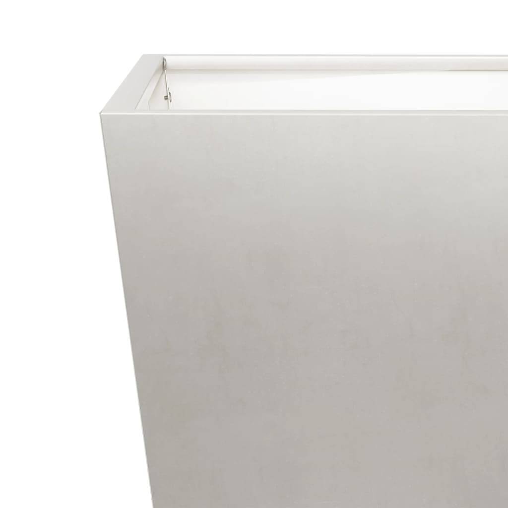 Vidaxl - Jardinières 2 pcs-Pot de fleur-Bac à fleurs 30x30x30 cm acier inoxydable 180593 - Image 8