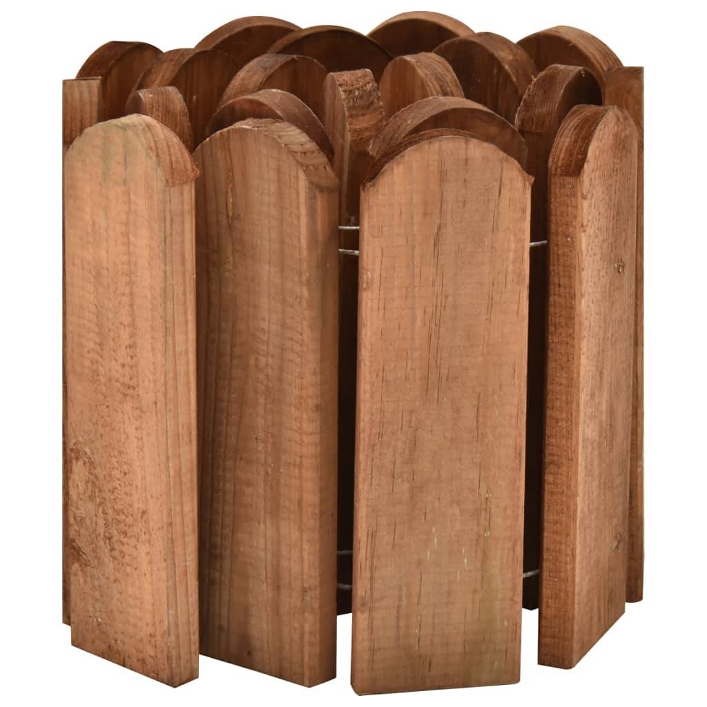 PANGIVO - Rouleaux de bordure bois de pin naturel 120 x 1.5 x 20 cm, Poids:10.2kg - PANGIVO - Image 4