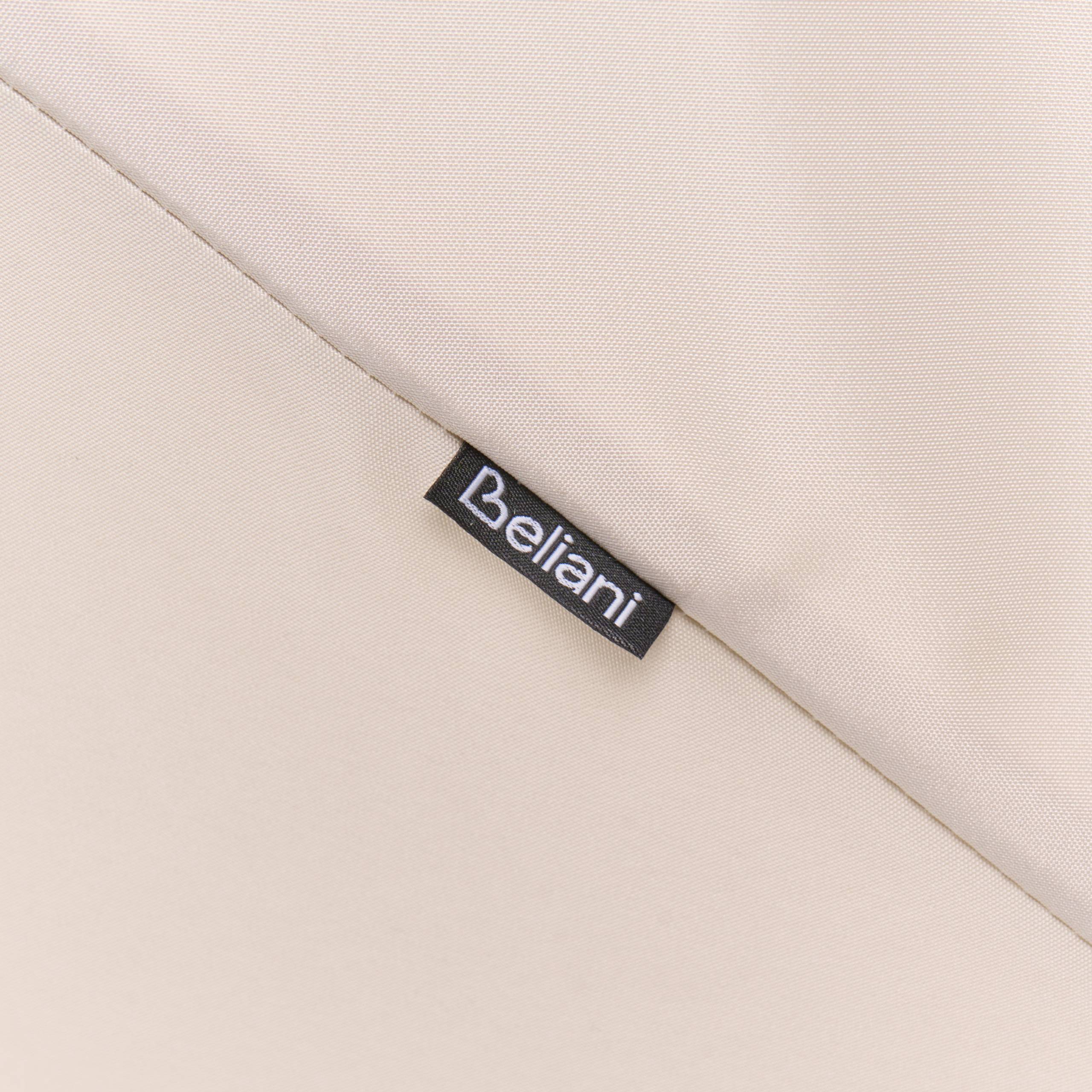 Parasol droit Tissu Beige clair FLAMENCO - Beliani - Image 7