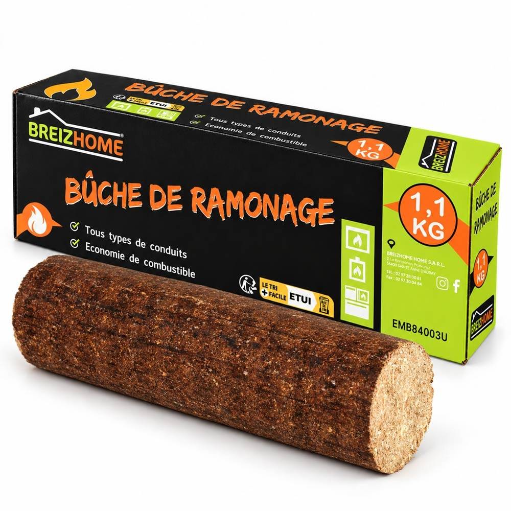 Sans Marque - Bûche de ramonage - Image 1