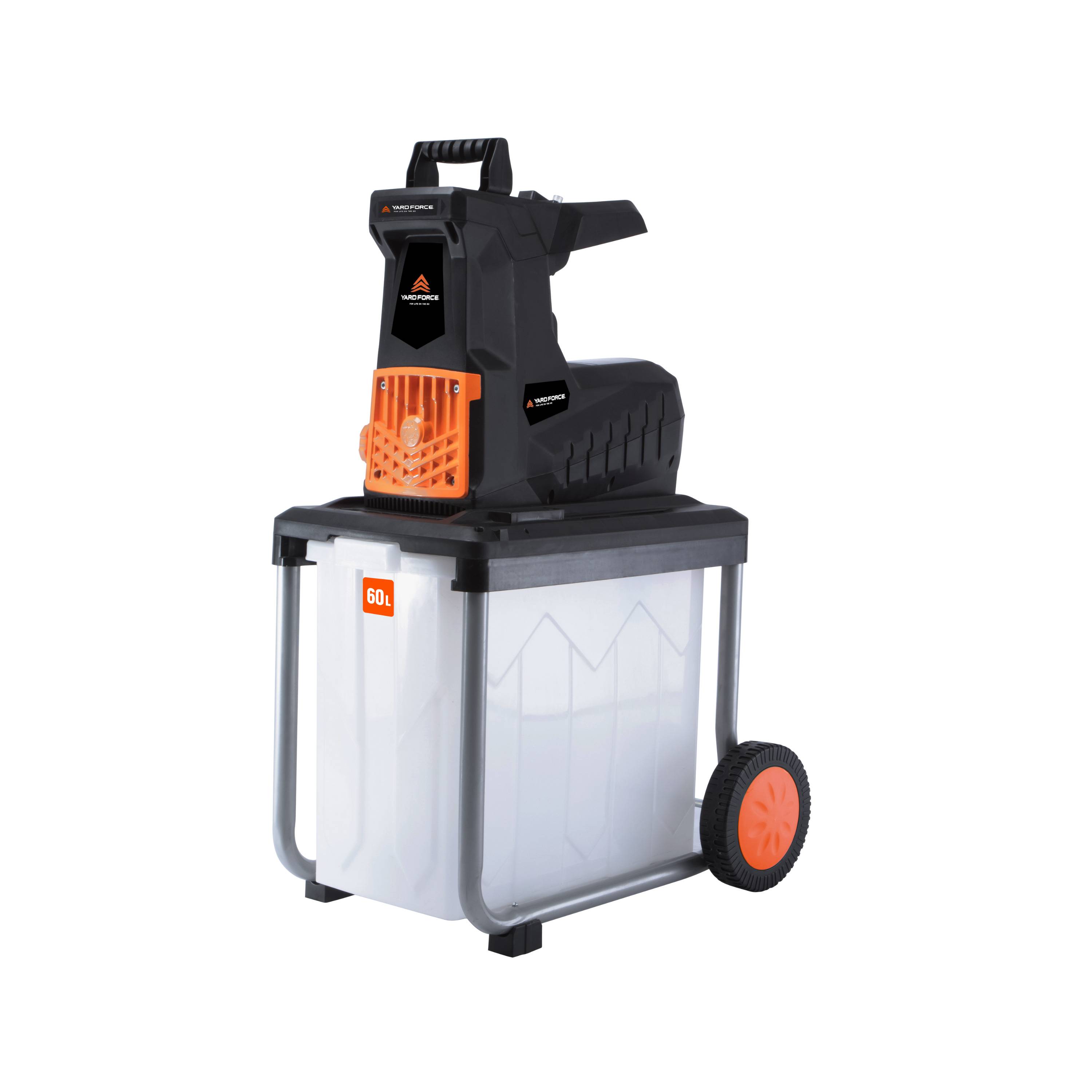 Broyeur de végétaux électrique 2800W bac 60L Yard Force ER U45 - Image 1