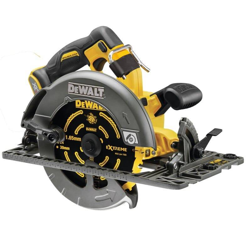 Scie circulaire 54V XR Brushless Ø190 mm (compatible rail de guidage) - DEWALT - sans batterie ni chargeur - coffret TSTAK - DCS579NT-XJ - Image 2