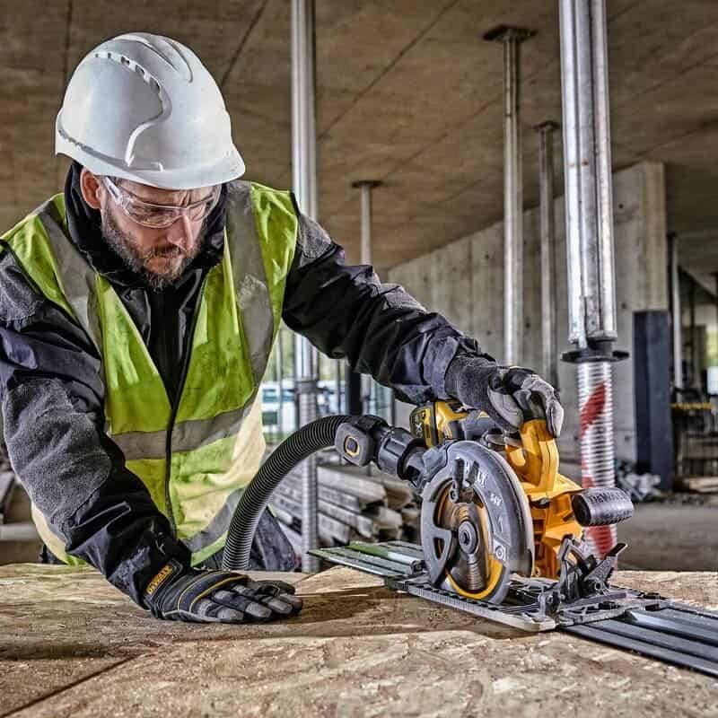 Scie circulaire 54V XR Brushless Ø190 mm (compatible rail de guidage) - DEWALT - sans batterie ni chargeur - coffret TSTAK - DCS579NT-XJ - Image 5