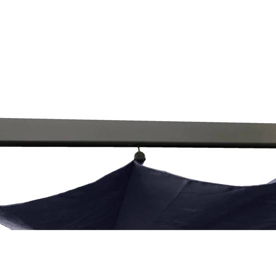 Pergola auto-portée 3 x 4 m avec toile rétractable grise NILA - Image 6