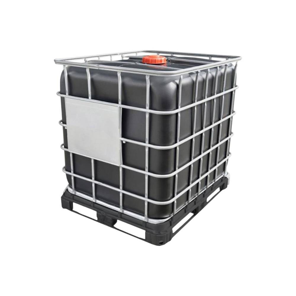 Cuve de stockage 1000l ibc poche rénovée grillage opaque noire - Image 1
