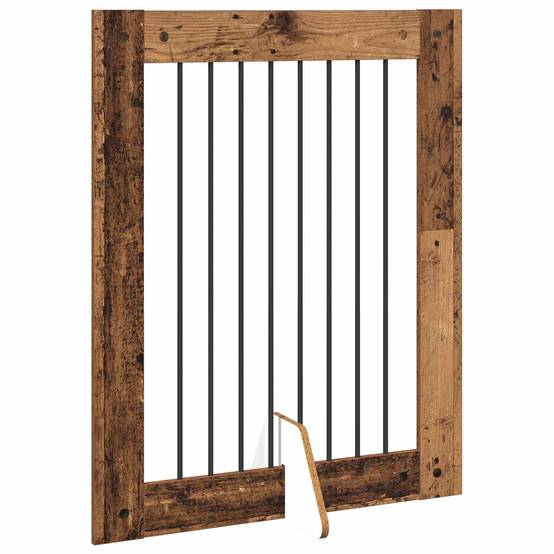 ComfortXL - Barrière pliable chien Bois d'ingénierie intérieur agencement 160cm Bois ancien - ComfortXL Outdoor Living - Image 4