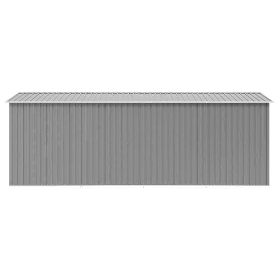 Vidaxl - Abri de jardin 257x489x181 cm Métal Gris vidaXL 143349 - Image 7