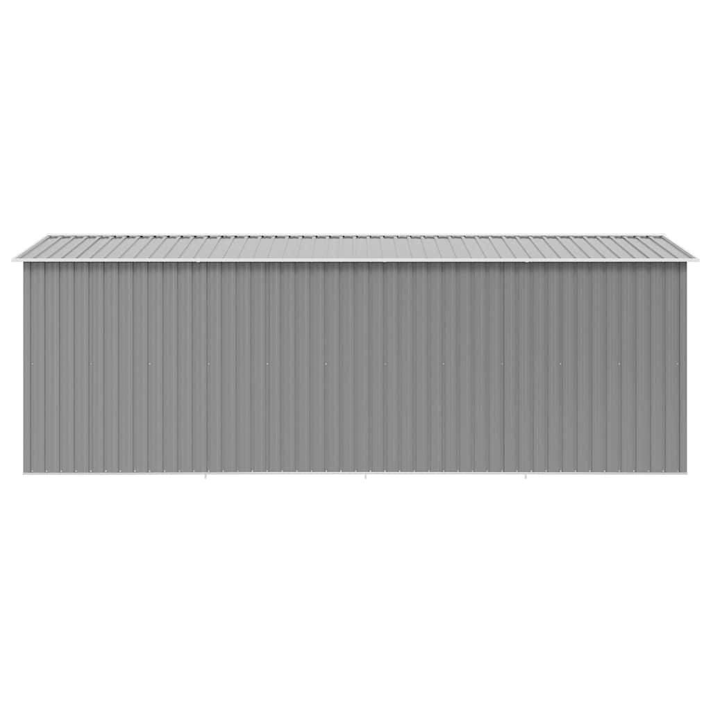 Vidaxl - Abri de jardin 257x489x181 cm Métal Gris vidaXL 143349 - Image 7