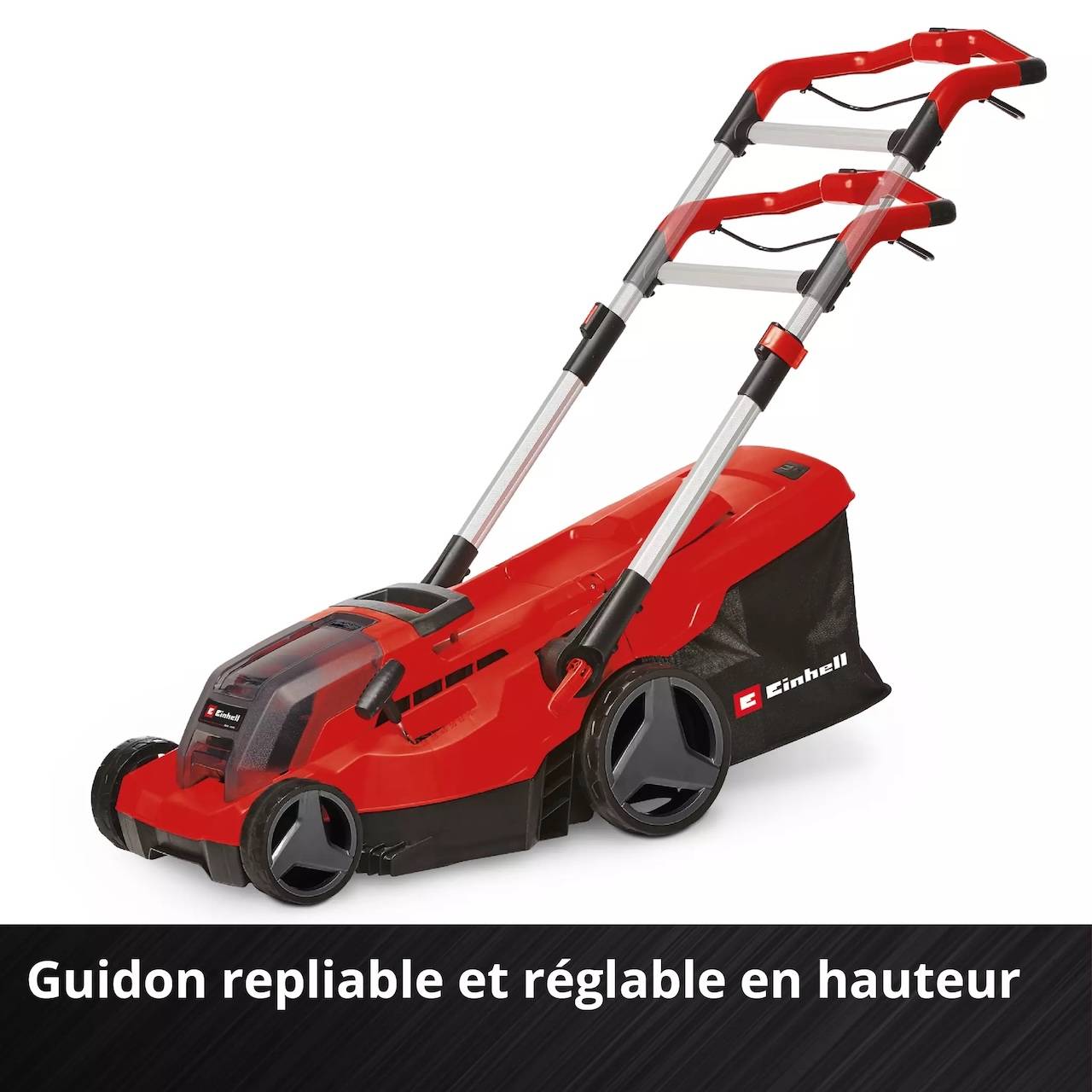 Einhell - Tondeuse à gazon sans fil - GP-CM 36/450 - 36 V Twin-Pack - Largeur de coupe 38 cm - 2 batteries 4,0 Ah - Image 7