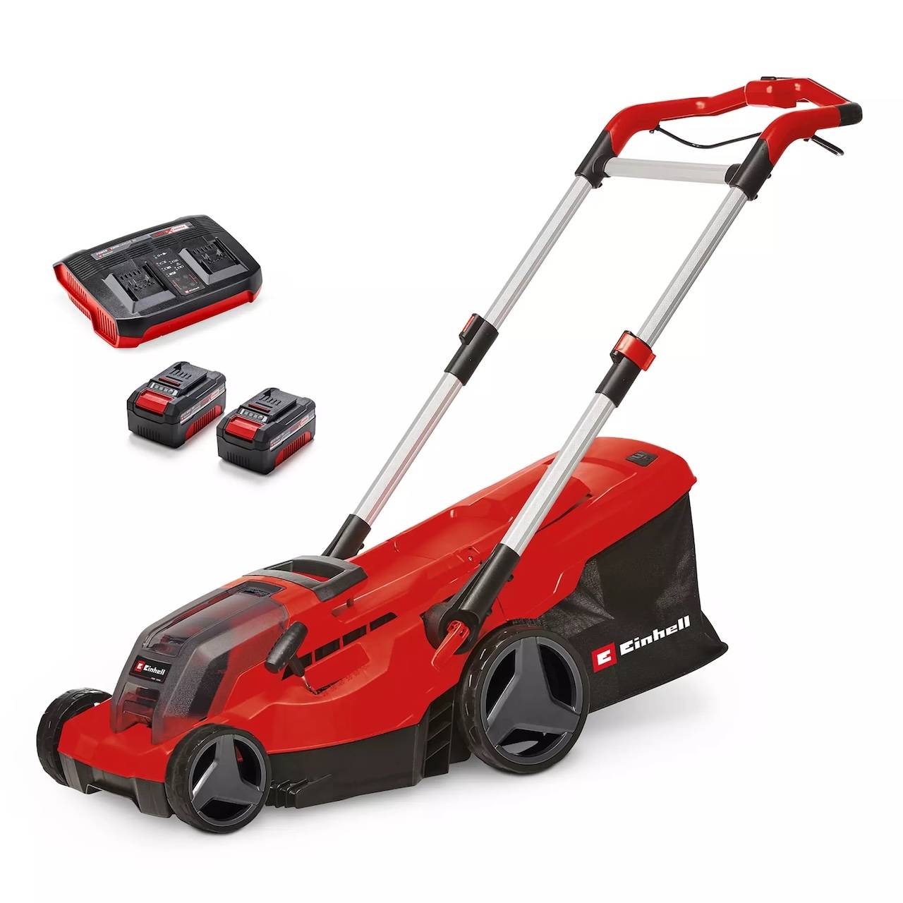Einhell - Tondeuse à gazon sans fil - GP-CM 36/450 - 36 V Twin-Pack - Largeur de coupe 38 cm - 2 batteries 4,0 Ah - Image 1