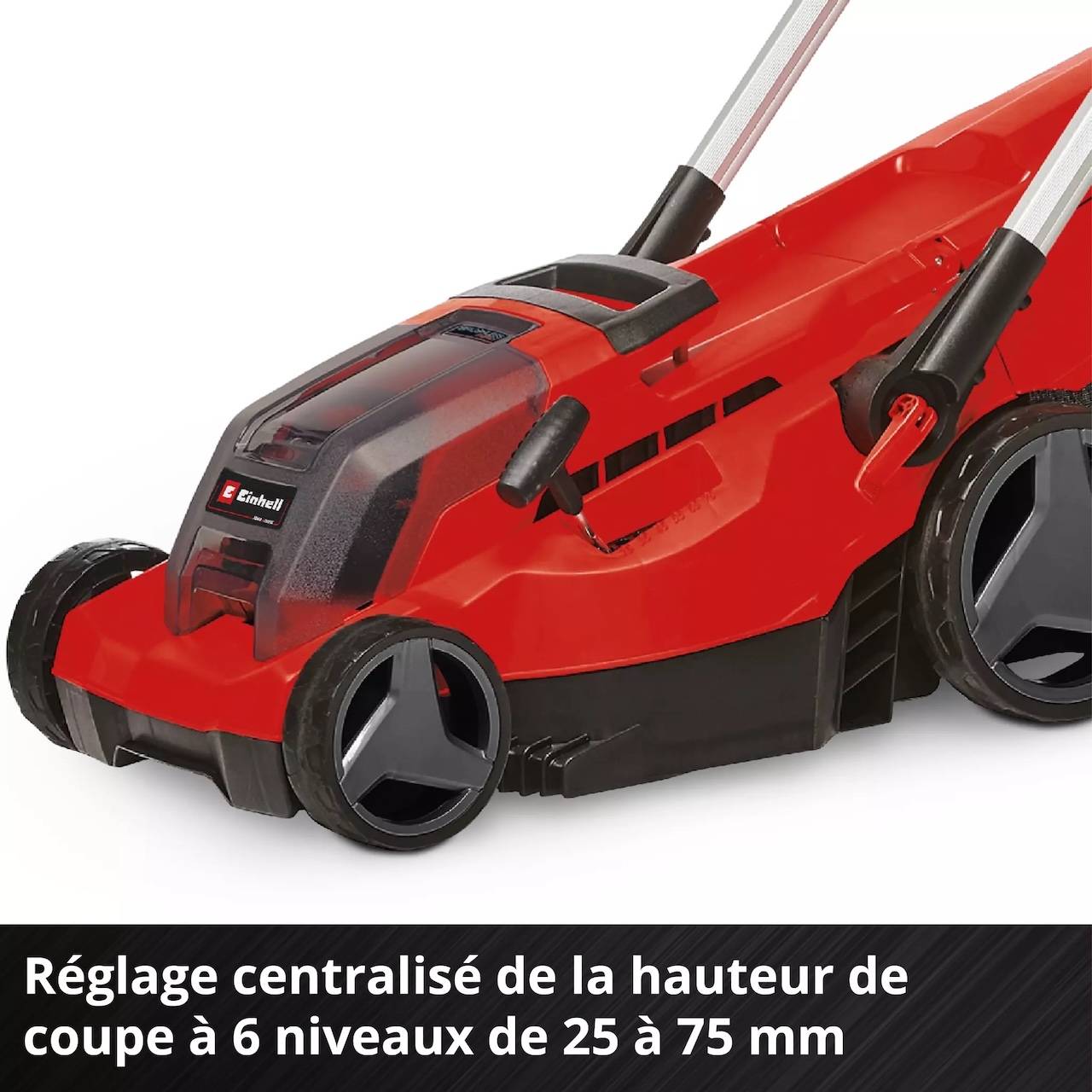 Einhell - Tondeuse à gazon sans fil - GP-CM 36/450 - 36 V Twin-Pack - Largeur de coupe 38 cm - 2 batteries 4,0 Ah - Image 8