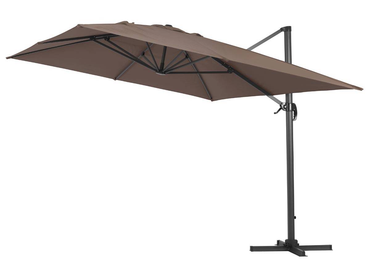 Habitat Et Jardin - Parasol Déporté "sun 4" - 3 X 4 M - Taupe -habitat Et Jardin - Image 2