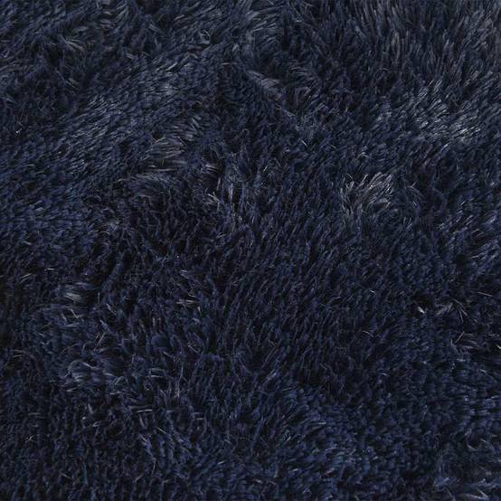 Tapis à Poils Longs en Polyester Confortable pour Décoration Intérieur Bleu Marine 160x230 cm – ComfortXL Outdoor Living - Image 9