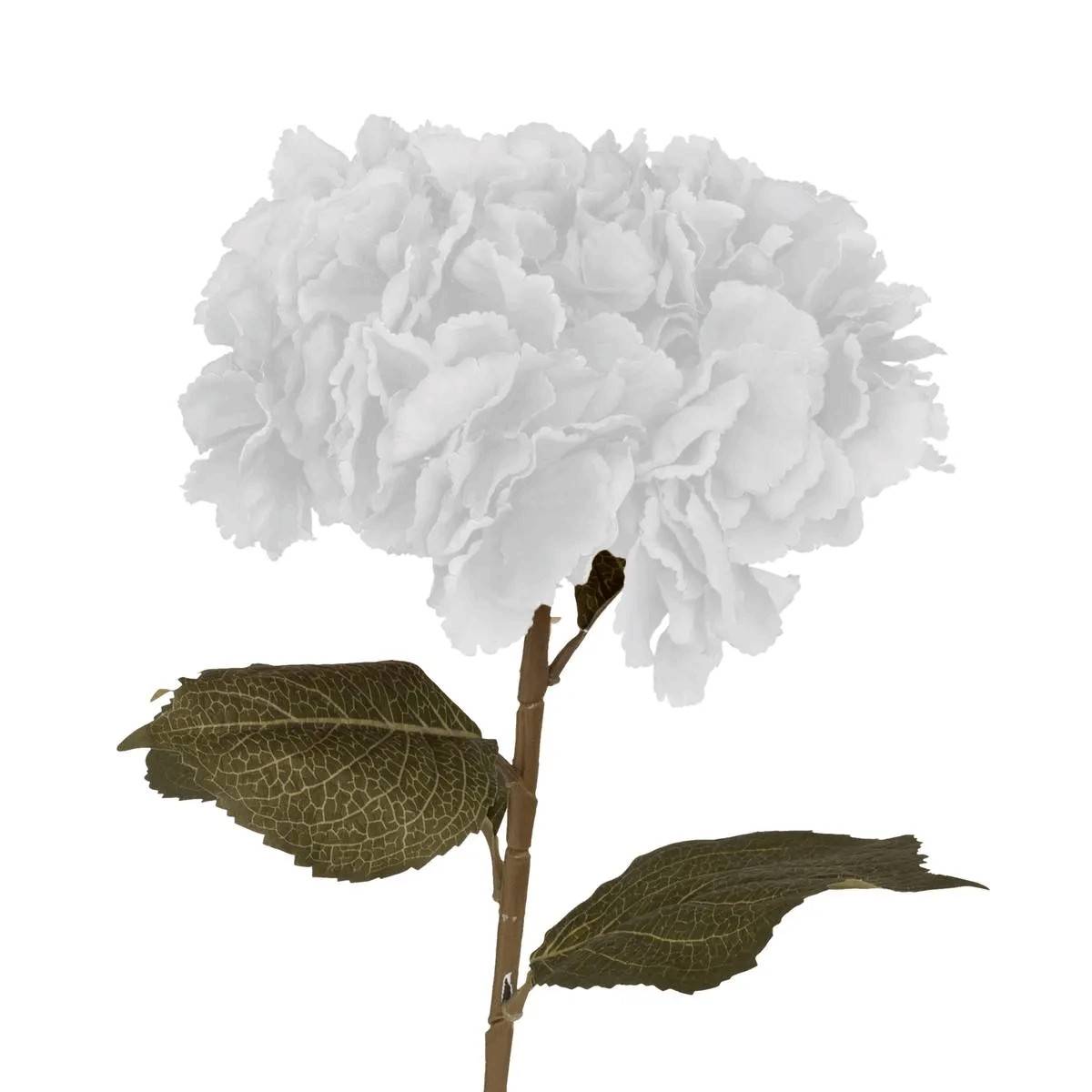 Fleur Artificielle "Hortensia" 83cm Blanc - Image 2