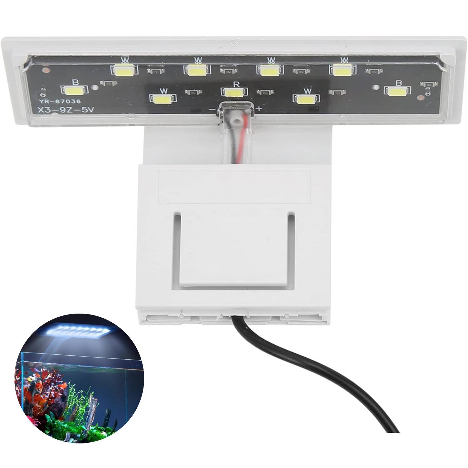 DtopbuyAge - Éclairage LED à pince pour aquarium planté - Économe DtopbuyAge - Image 1