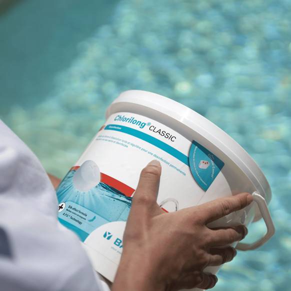 Chlore lent Bayrol Chlorilong Classic Bloc de 500 g Traitement de l'eau - - Image 2