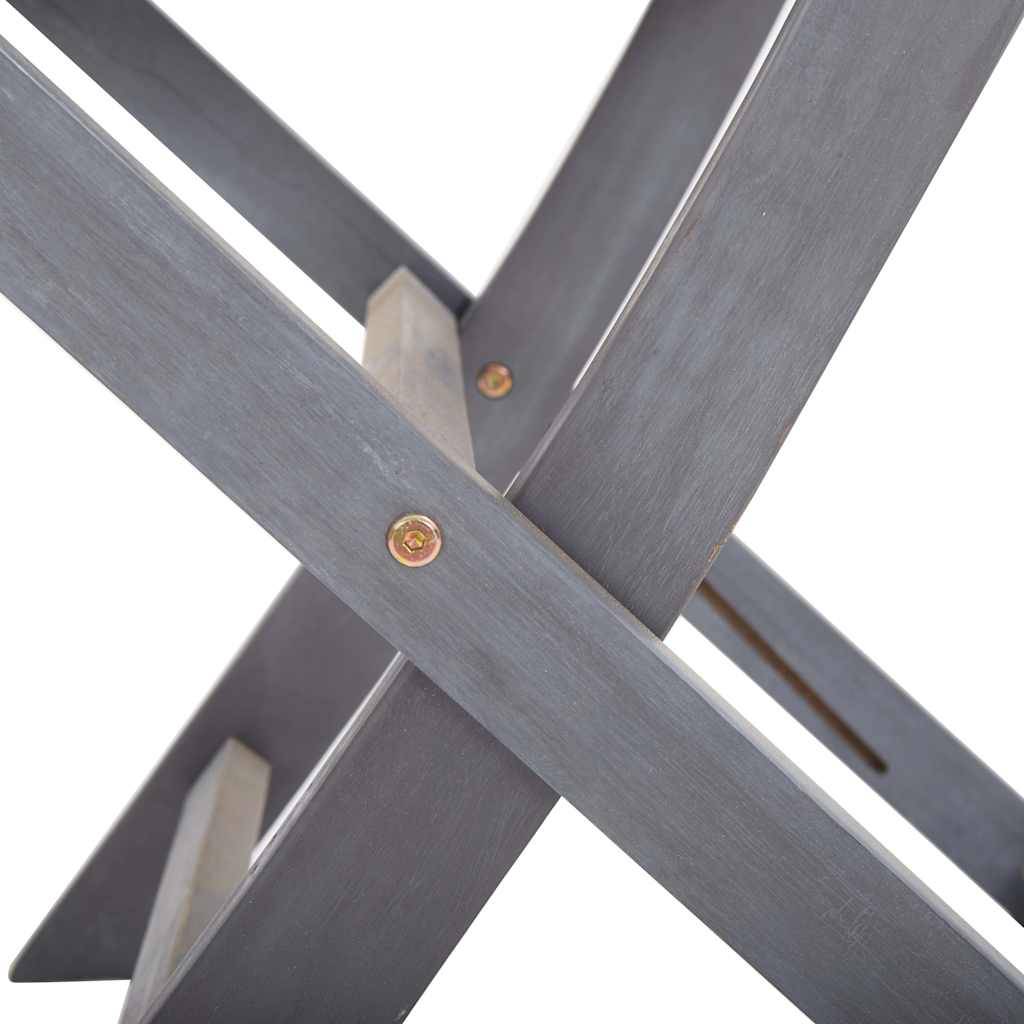 Vidaxl - Chaises pliables d'extérieur lot de 6 et coussins Bois d'acacia vidaXL 3065435 - Image 6