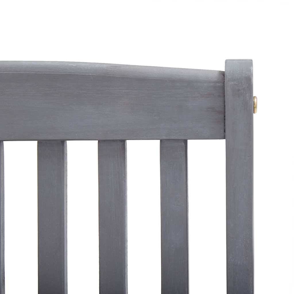 Vidaxl - Chaises pliables d'extérieur lot de 6 et coussins Bois d'acacia vidaXL 3065435 - Image 5