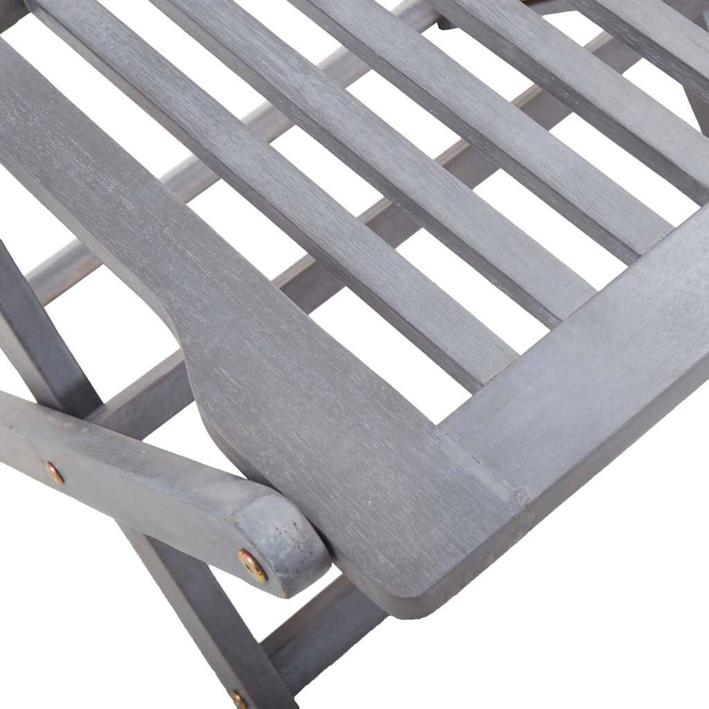 Vidaxl - Chaises pliables d'extérieur lot de 6 et coussins Bois d'acacia vidaXL 3065435 - Image 7