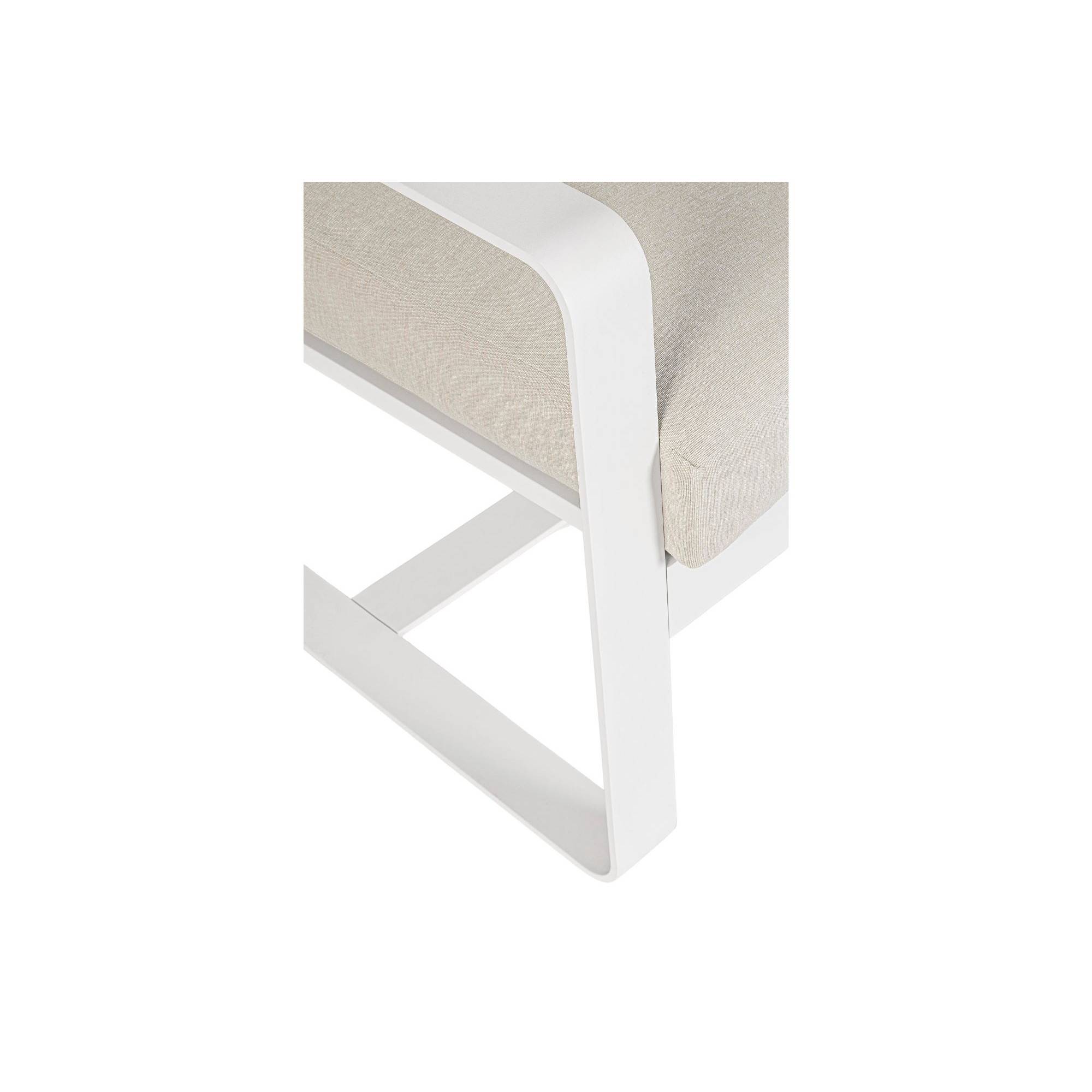 Autre - Fauteuil de jardin en aluminium et tissu (lot de 2) - ETRETAT - Image 7