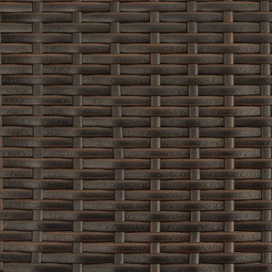 Chaise de jardin acier et polyester marron et crème 56 x 60 x 112 cm - PANGIVO - Image 8