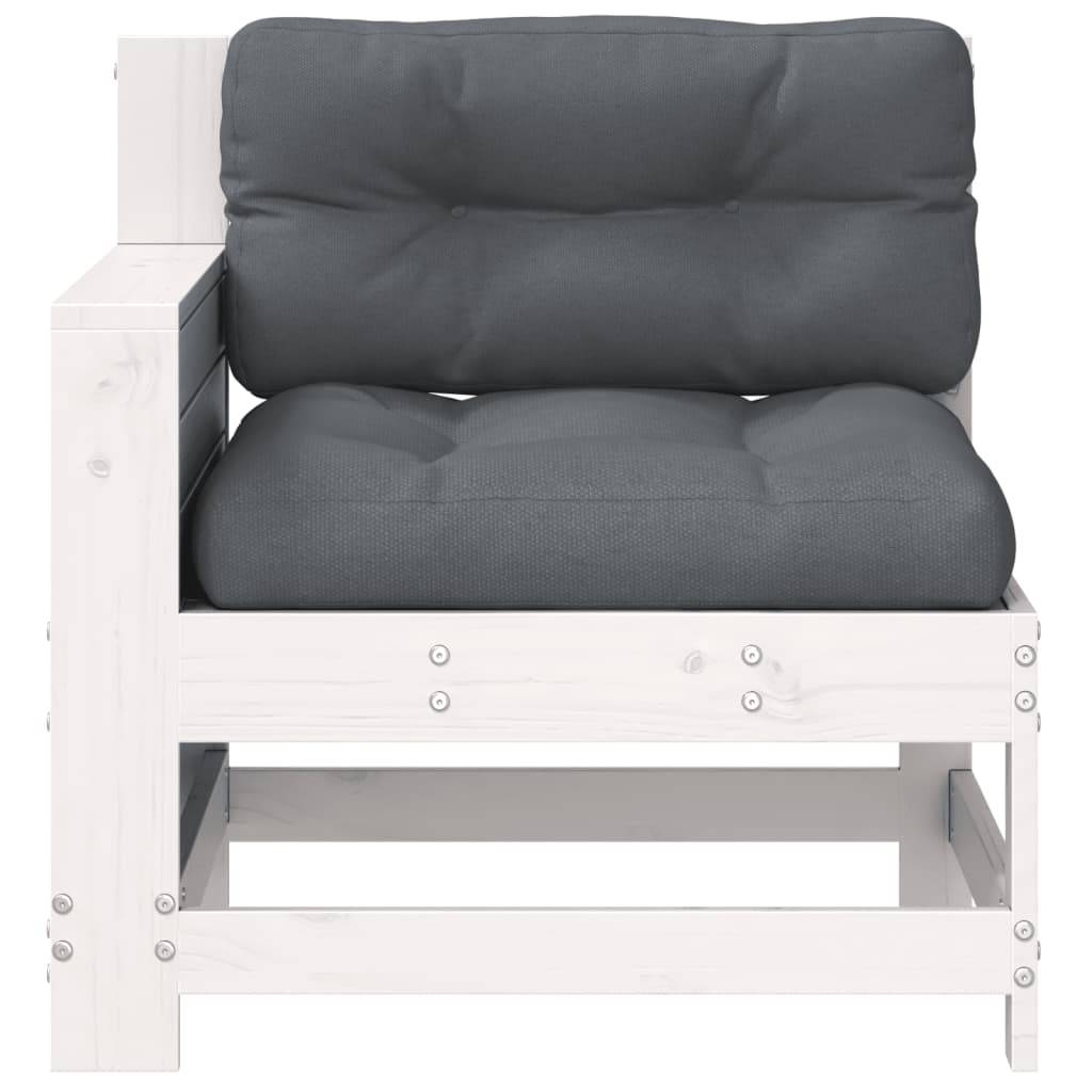 Prolenta Premium - Banc de jardin Blanc 62 X 69 cm - Prolenta Premium - Image 4