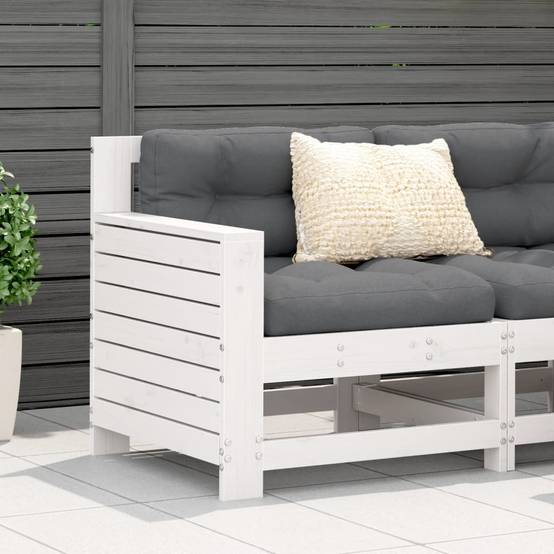 Prolenta Premium - Banc de jardin Blanc 62 X 69 cm - Prolenta Premium - Image 1