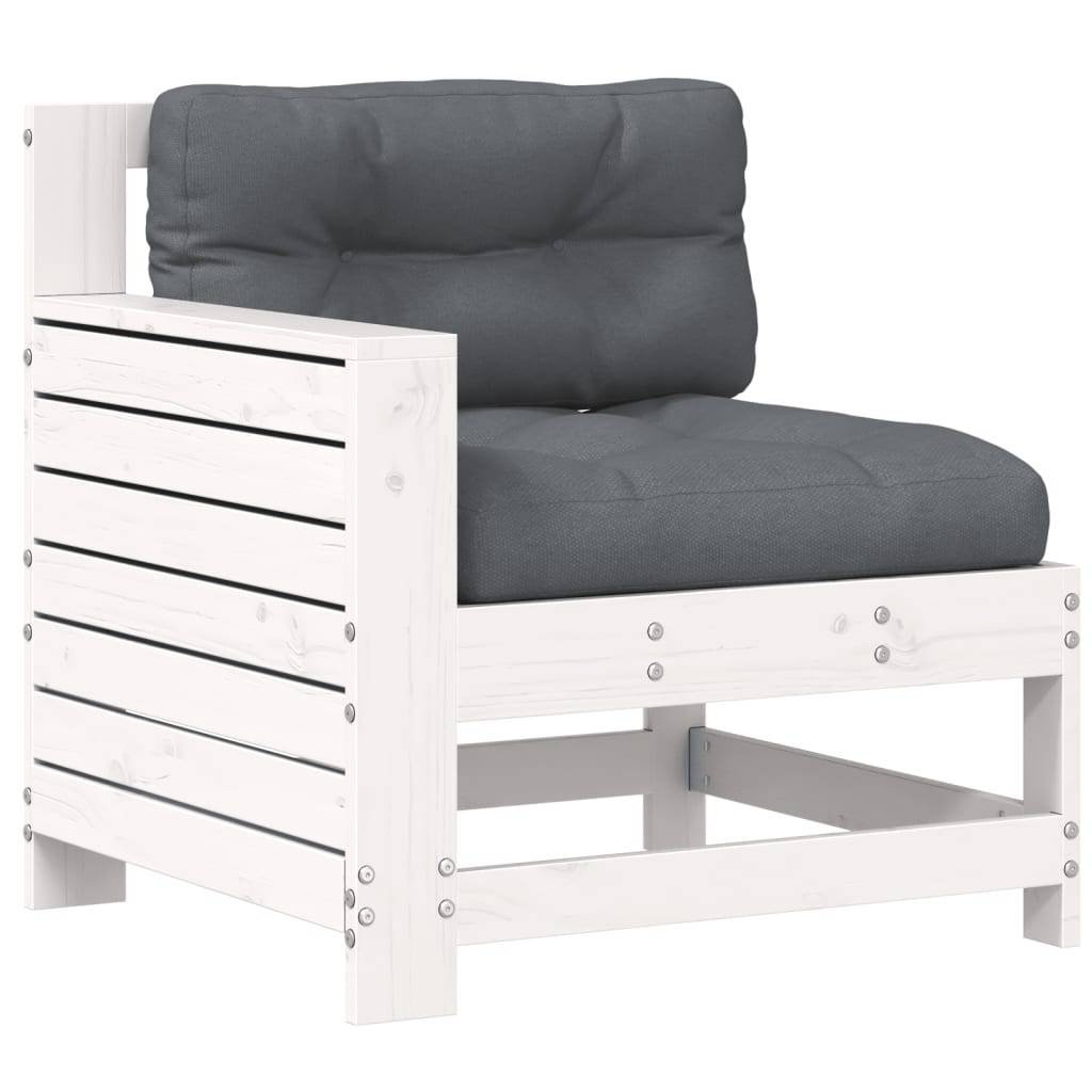 Prolenta Premium - Banc de jardin Blanc 62 X 69 cm - Prolenta Premium - Image 2