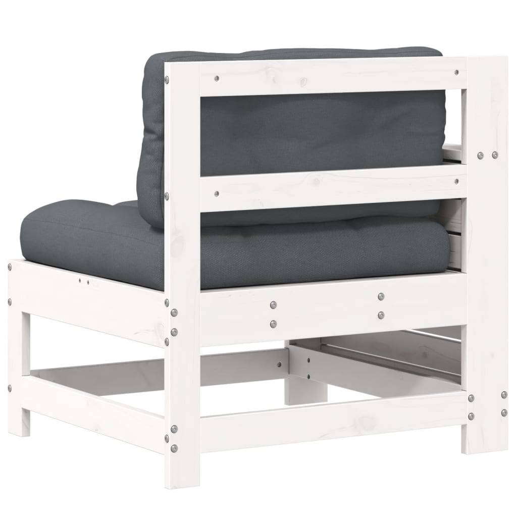 Prolenta Premium - Banc de jardin Blanc 62 X 69 cm - Prolenta Premium - Image 5