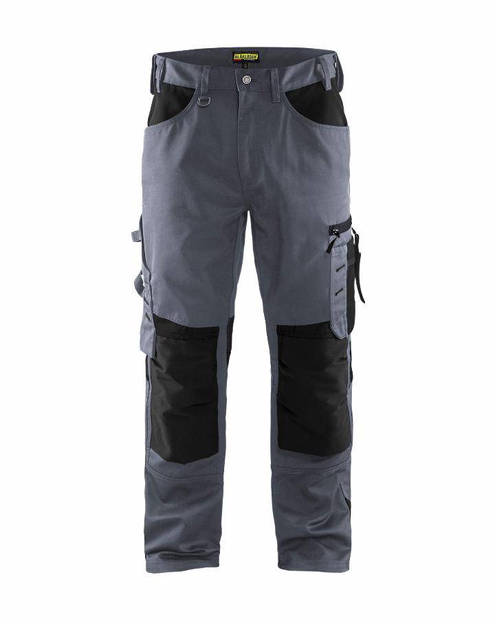 Pantalon artisan BLAKLADER Sans poches flottantes T.38 - GRIS CLAIR/NOIR - 155618609499-38 - Image 1
