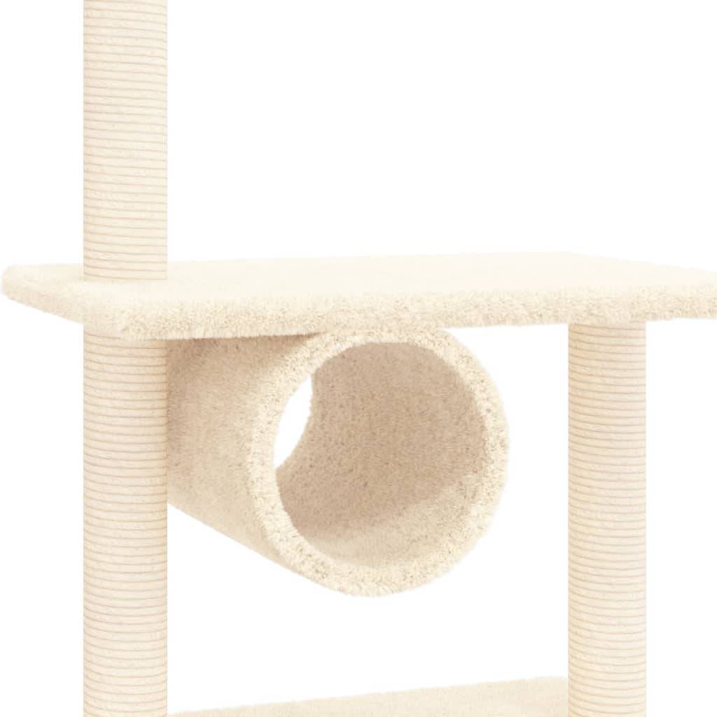 Vidaxl - Arbre à chat avec griffoirs en sisal Crème 279 cm vidaXL 171615 - Image 3