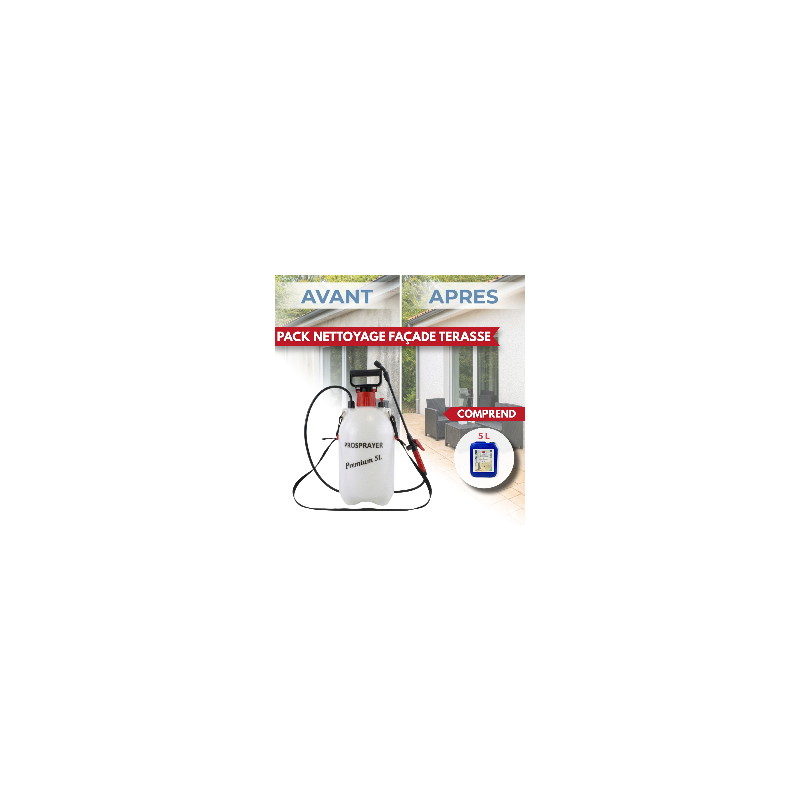 Pulvérisateur à pression 5 L + NET'PRO 5 L - Image 1