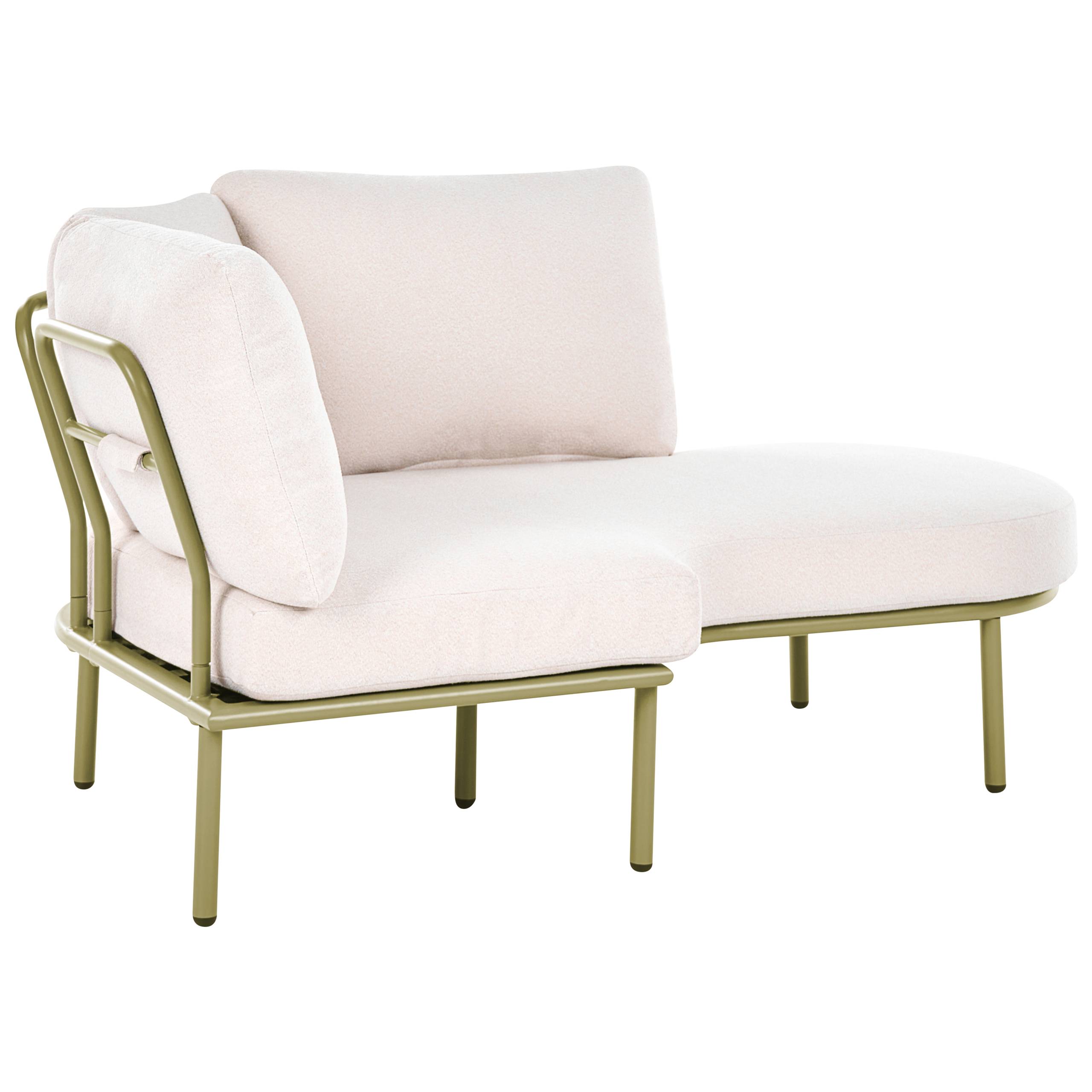 Beliani - Set de jardin, 4 Personnes Aluminium Vert POLLINA - Beliani - Image 9