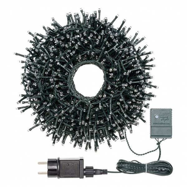 Lotti - Guirlande extérieur BOA 20M 1000 LED multicolores câble vert foncé 8 modes minuteur Lotti - Image 6