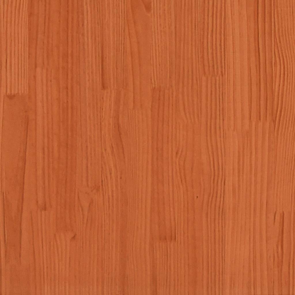 Vidaxl - Repose-pied de jardin cire marron 70x70x30cm bois de pin massif vidaXL 837939 - Image 8