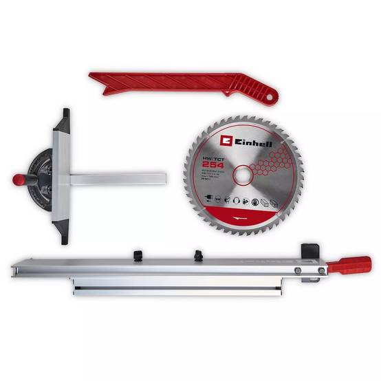 Einhell - Scie sur table – TE-TS 10 T – Ø 254 mm – 2000 W – Coupe 89 mm – Inclinaison 45° – Table extensible – Guide parallèle Einhell - Image 2