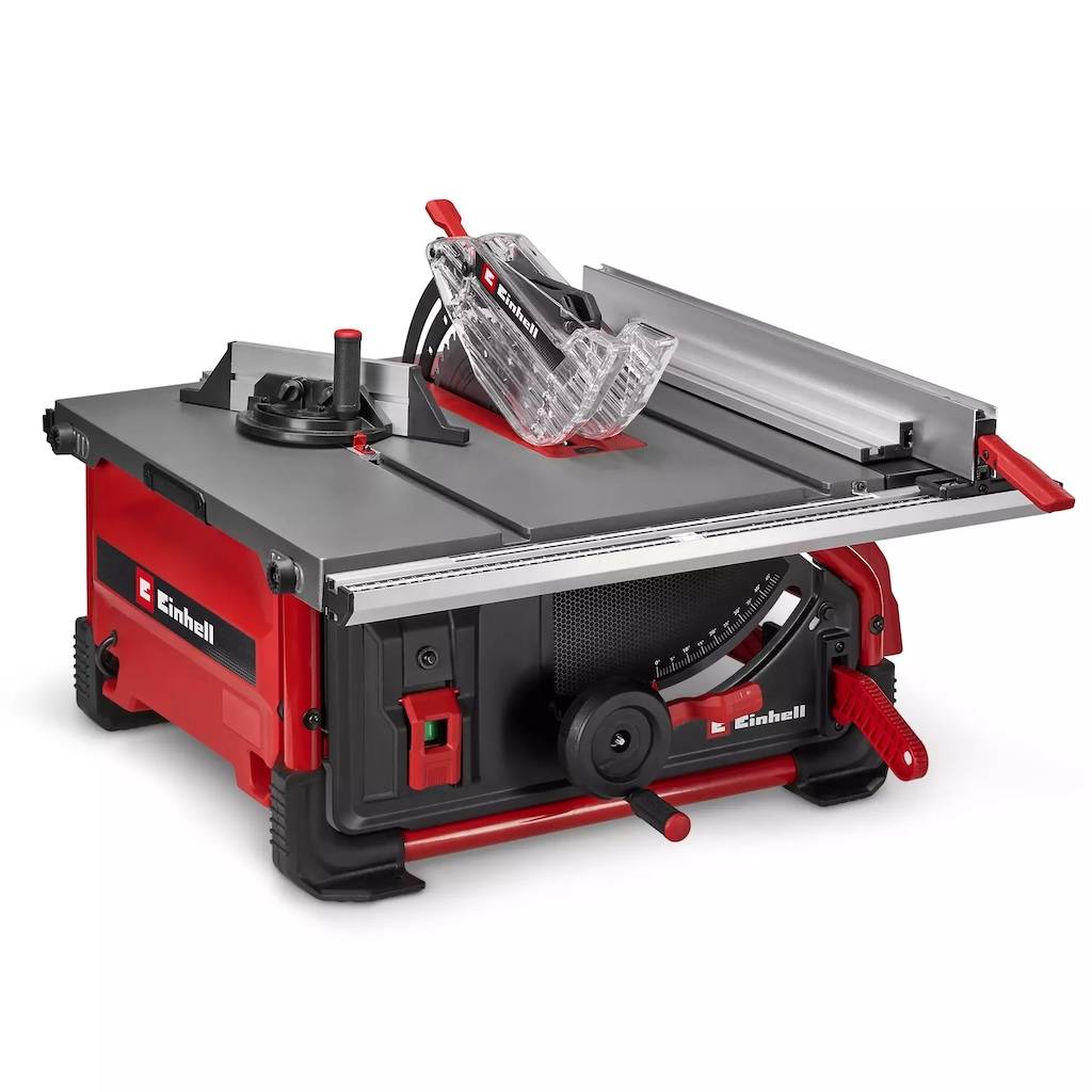 Einhell - Scie sur table – TE-TS 10 T – Ø 254 mm – 2000 W – Coupe 89 mm – Inclinaison 45° – Table extensible – Guide parallèle Einhell - Image 1