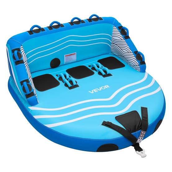 Vevor - VEVOR Bouée Tractée Gonflable Canapé pour Tubing Bateau 3 Passagers 231 kg - Image 1