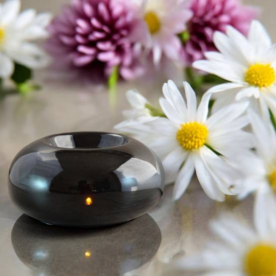 Zen'Arôme Diffuseur par Chaleur Douce Cérazen Noir - Brûleur Aromathérapie Discret - Adapté aux Huiles Essentielles - Silencieux - Image 7