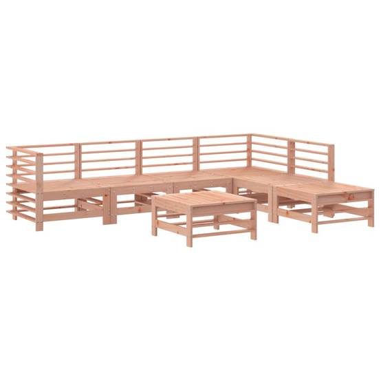 Vidaxl - Salon de jardin 7 pcs bois massif douglas vidaXL 3186443 - Image 2